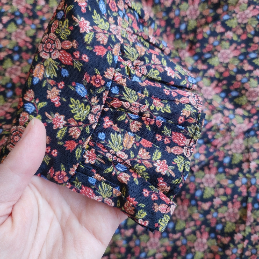 DÔEN NWT MARISA DRESS - NOIR FOREST FLORAL size medium - Picture 9 of 11